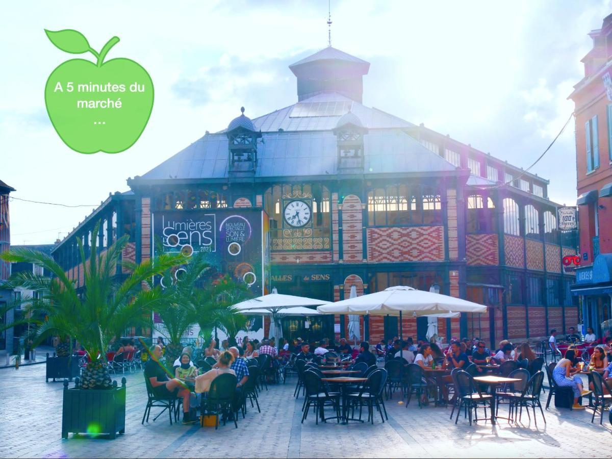 Oasis au Coeur de Ville Sens Extérieur photo